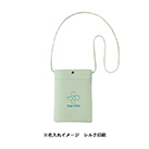 キャンバスフロントポケットサコッシュ（TR-1082）単色名入れイメージ