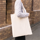 厚手コットンバッグ(L)（TR-0761）サイズについて