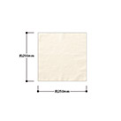 オーガニックコットン ハンドタオル(SNS-0300926)サイズについて