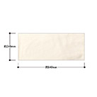 オーガニックコットン　フェイスタオル（SNS-0300927）サイズについて