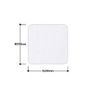 プリントしやすいコットンシャーリングミニタオル（SNS-0300934）サイズについて