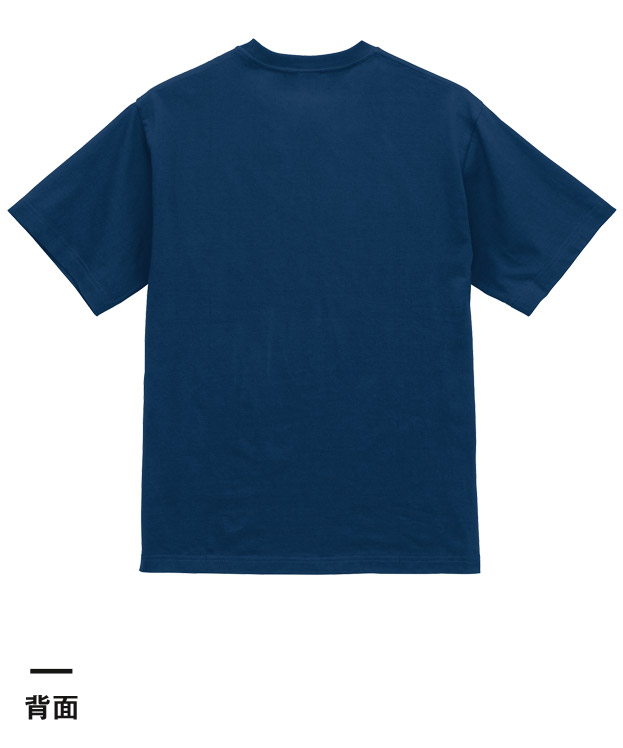 6.5オンス ファインジャージー Tシャツ（1100-01）背面