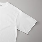 6.5オンス ファインジャージー Tシャツ（1100-01）袖