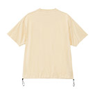 6.5オンス ファインジャージー リラックスフィット Tシャツ（裾ドローコード）（1110-01）背面