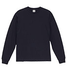 6.5オンス ファインジャージー ロングスリーブ Tシャツ（2.1インチリブ）（1111-01）正面