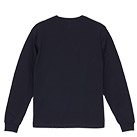 6.5オンス ファインジャージー ロングスリーブ Tシャツ（2.1インチリブ）（1111-01）背面