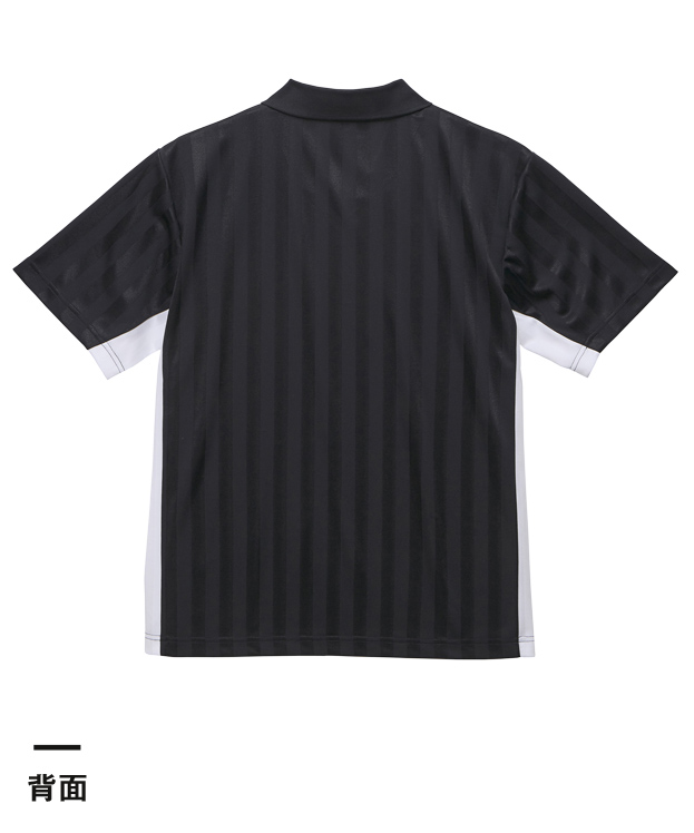 4.1オンス　ドライクラシックサッカーTシャツ（1435-01）背面