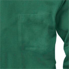 長袖Tシャツ（ポケット付）（4022）胸ポケット