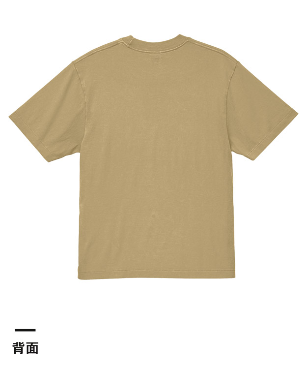 6.2オンス オープンエンド フェードウォッシュ Tシャツ（4230-01）背面