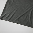 6.2オンス オープンエンド フェードウォッシュ Tシャツ（4230-01）裾