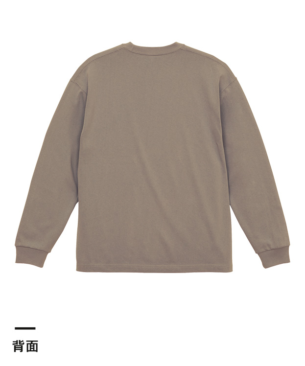 9.1オンス マグナムウェイト ビッグシルエット ロングスリーブ Tシャツ（2.1インチリブ）（4422-01）背面