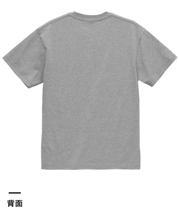6.0オンス オーセンティック オープンエンド ヘヴィーウェイト Tシャツ（4500-01）背面