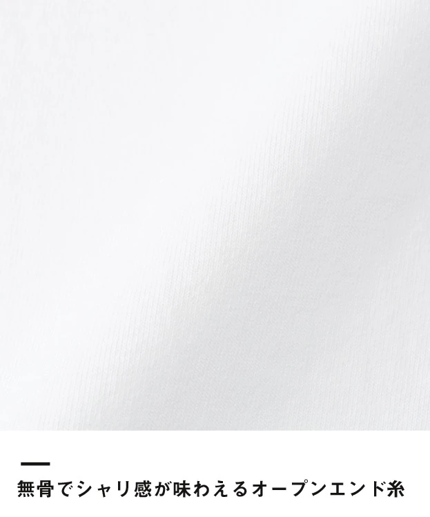 6.0オンス オーセンティック オープンエンド ヘヴィーウェイト ロングスリーブ Tシャツ（2.1インチリブ）（4511-01）武骨でシャリ感が味わえるオープンエンド糸