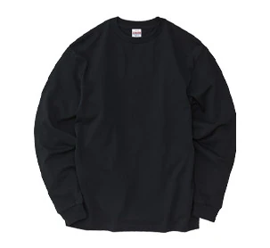 6.0オンス オーセンティック オープンエンド ヘヴィーウェイト ロングスリーブ Tシャツ（2.1インチリブ）