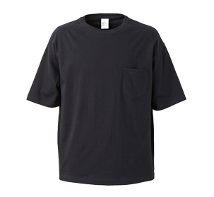 5.6オンス　ビッグシルエットTシャツ（ポケット付）【在庫限り商品】