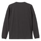 5.6オンス　ロングスリーブTシャツ（1.6インチリブ)（5011-01）背面