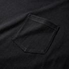 5.6オンス　ルーズフィットロングスリーブTシャツ（ポケット付）（5012-01）胸ポケット