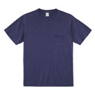 5.6オンス　ピグメントダイTシャツ（ポケット付）（5029-01）正面