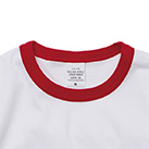 5.6オンス　リンガーTシャツ（5030-01）襟