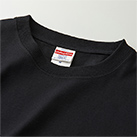 5.3オンス エコT/C プレーティング Tシャツ（5229-01）襟
