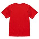 4.4オンス ドライスムース リサイクルポリエステル Tシャツ（5700-01）背面
