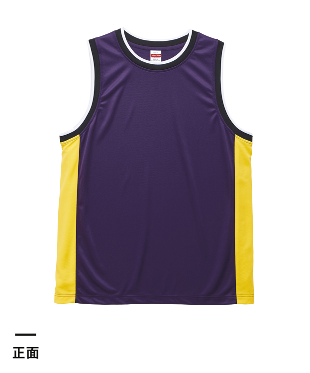 4.1オンス　ドライバスケットボールシャツ（5925-01）正面