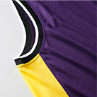 4.1オンス　ドライバスケットボールシャツ（5925-01）脇の切り替え部分はメッシュ部分を表面に使用