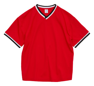 4.1オンス ドライアスレチック ルーズフィット ラインリブ Tシャツ