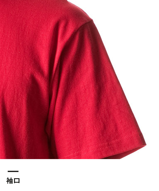 6.2オンス　プレミアムTシャツ（5942-01）袖口