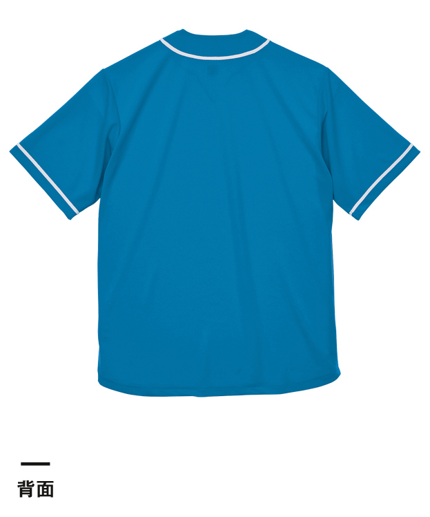 4.1オンス ドライアスレチック ベースボールシャツ（5982-01）背面