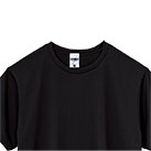 5.6オンスリサイクルポリエステルTシャツ(ポリジン加工)（MS1164）襟