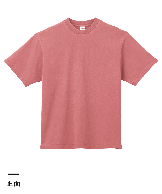 6.5オンスピグメントダイTシャツ（MS1170）正面