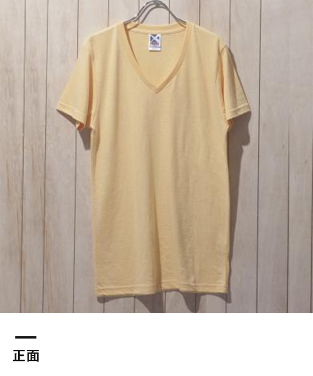 トライブレンドVネックTシャツ（CR1106）正面