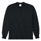 ハニカム長袖Tシャツ（リブ有り）（HNC-204）正面