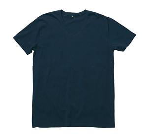 オーガニックコットンVネックTシャツ