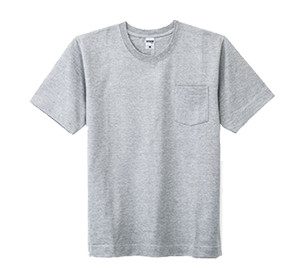 10.2オンス スーパーヘビーウェイトポケット付きTシャツ