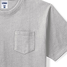 10.2オンス ポケット付きスーパーヘビーウェイトTシャツ（MS1157）胸ポケット