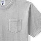 10.2オンス ポケット付きスーパーヘビーウェイトTシャツ（MS1157）胸ポケット