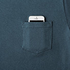 オープンエンド　マックスウェイトポケットTシャツ（OE1117）胸ポケット