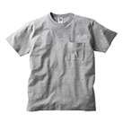 オープンエンドマックスウェイトバインダーネックポケットTシャツ（OE1119）正面