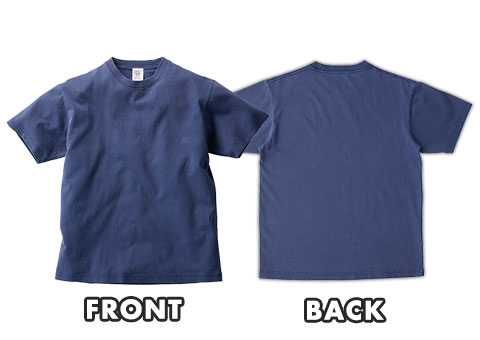 PGT-144 ピグメントＴシャツ｜FRONT、BACK