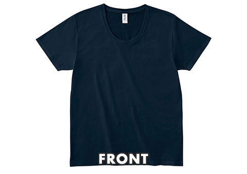 SFU-114 スリムフィットUネックTシャツ｜FRONT