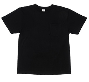 5.6オンス ヘビーウェイトTシャツ ポケ付き