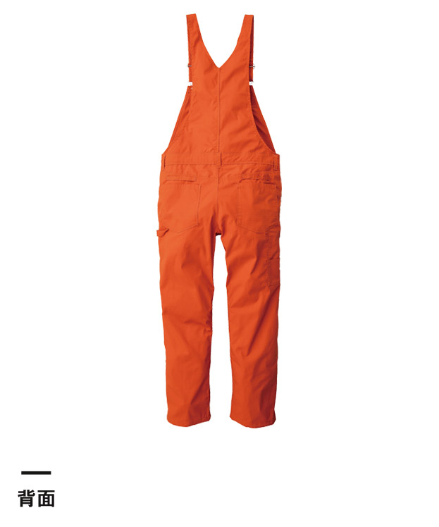 サロペット　T/C　ストレッチリップストップ（SD8320）背面