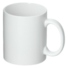 フルカラー転写用マグカップ(マット／350ml)(白)（163548）正面