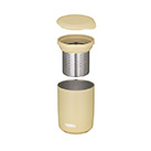 サーモス(THERMOS)真空断熱ティータンブラー 400ml/JTB（JTB-400FI）ストレーナー付きでお茶が作れ保温/保冷できる