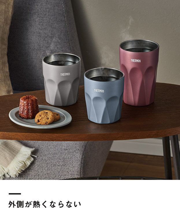 サーモス(THERMOS)真空断熱タンブラー 400ml/JTC（JTC-400）外側が熱くならない