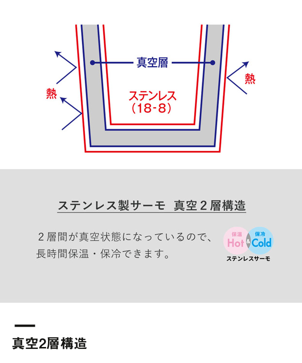 Zalattoフタ付サーモマグ380ml（SNS-0300355）真空2層構造