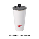 ストロー付ステンレスサーモタンブラー470ml(SNS-0300925)ワンポイント名入れイメージ