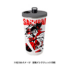 ストロー付ステンレスサーモタンブラー470ml(SNS-0300925)側面カラー名入れイメージ